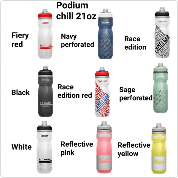 CamelBak Podium Ice 21oz Bottle - Fiery Red