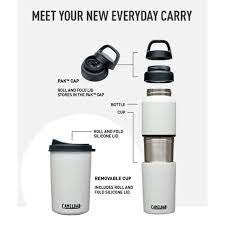 Camelbak MultiBev 17 oz Bottle / 12 oz Cup, Insulated Stainless Steel –  GotYourGear